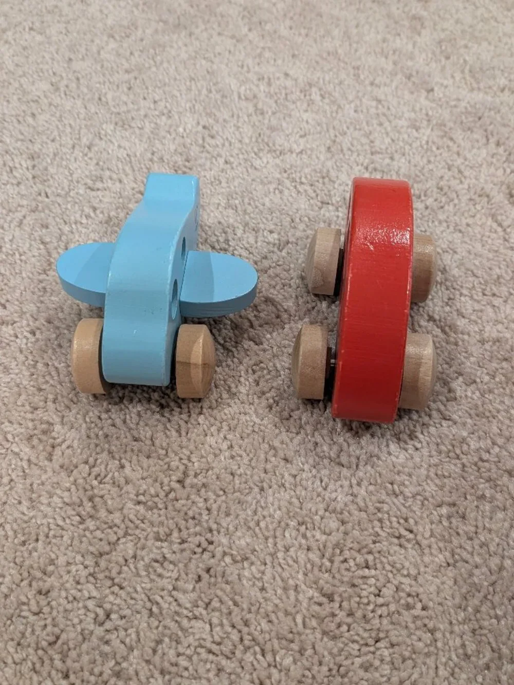 Hape Wooden Airplane and Car set